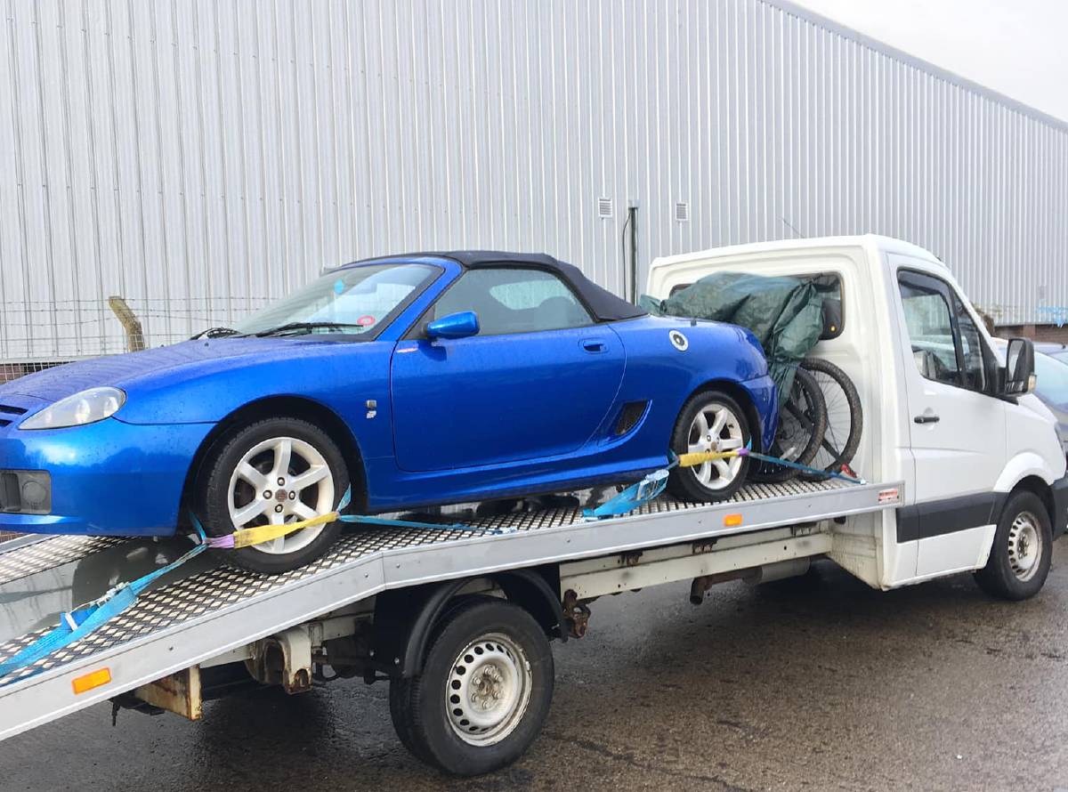 Vehicle recovery & transportation in Ryton and Tyne & Wear